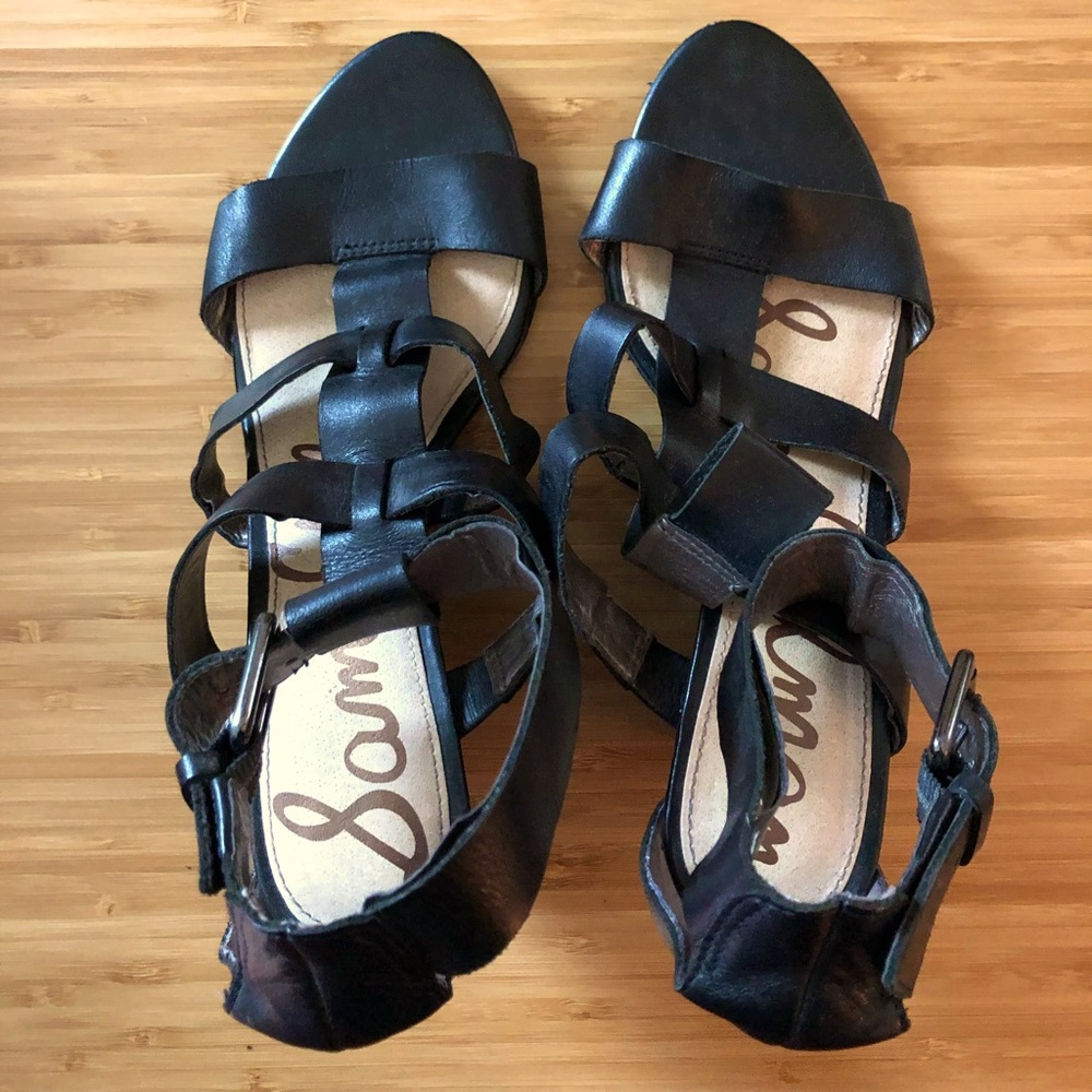 Sam Edelman strappy wedges